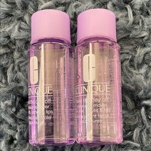 Clinique Pink Makeup Remover Set - 2 PACK (1.7 OUNCES EACH)